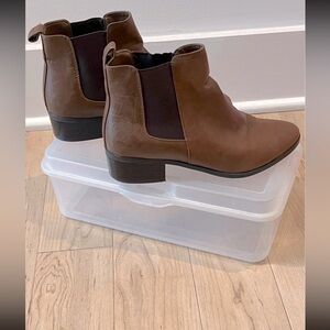 Brown Chelsea boots - Call it Spring Size 8